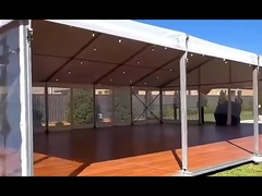 Tenda per sale sportiva in alluminio in lega con doppia copertura in tessuto in PVC