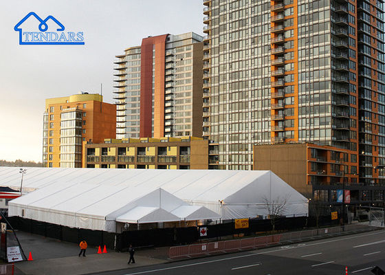 comprare Grandi capacità all'aperto Custom Heavy Duty Marquee Party Canvas Marquee Tent For Events online manufacture