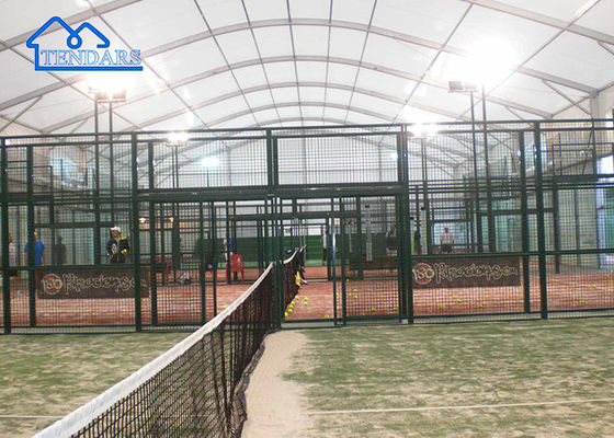 comprare Carico di neve nominale 15x25m Sala sportiva Tenda in acciaio galvanizzato per tutto il tempo Conchiglia per campo da basket fabbricazione online