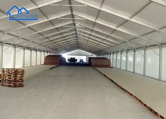comprare Rapido assemblaggio 6x12m Tenda di marciapiede per lavori pesanti Rifugio a doppio strato in acciaio galvanizzato per luoghi all'aperto fabbricazione online