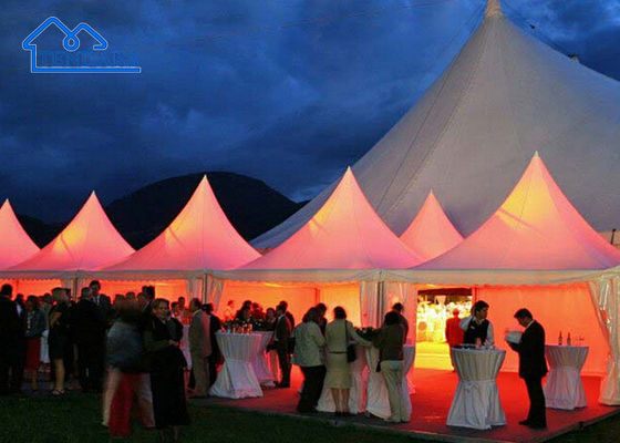 comprare Tenda di pagoda in alluminio resistente alle lacrime Festa di nozze Marquette con lati Eccellenti tende online manufacture
