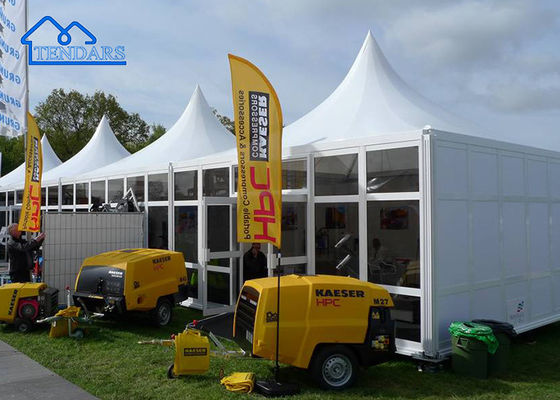 comprare Tenda da pagoda all'aperto in alluminio bianco di moda per matrimoni, feste, eventi, chiese, mostre online manufacture