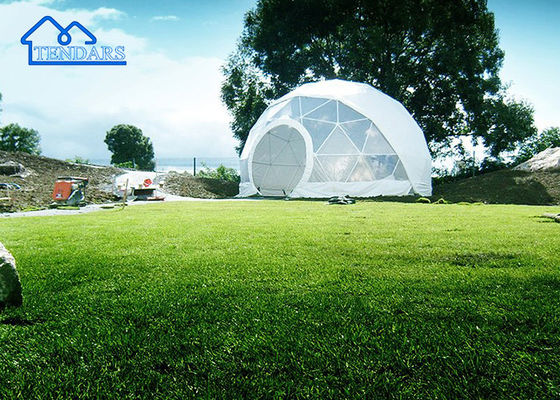 comprare Luxury Rainproof Commercial Dome Tent Hotel Sferico Con Camere Da Letto Pvc Dome Tent online manufacture