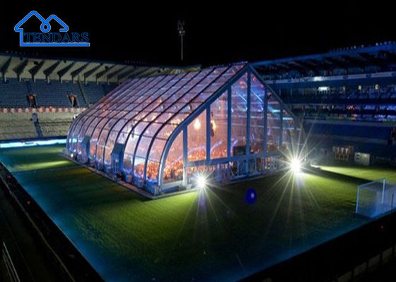 comprare Tenda per palazzetto dello sport 12x20 m Tessuto resistente ai raggi UV senza colonne in alluminio per strutture multisport Serie 140 fabbricazione online