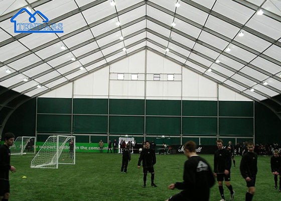 comprare 20x40m Tenda per sale sportiva di alluminio pesante per carico di neve Tissu resistente agli UV per campi da basket Serie 657 fabbricazione online