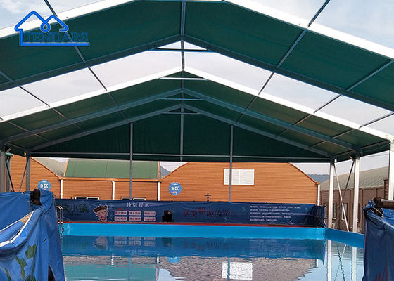 comprare Acciaio rinforzato 20x30m Sala sportiva Tenda copertura ignifuga Picco alto per campo da tennis Serie 153 fabbricazione online
