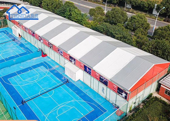 comprare 15x30m impermeabile in PVC Membrana Sala sportiva Tenda in lega di alluminio resistente al vento per stadio interno Serie 145 fabbricazione online
