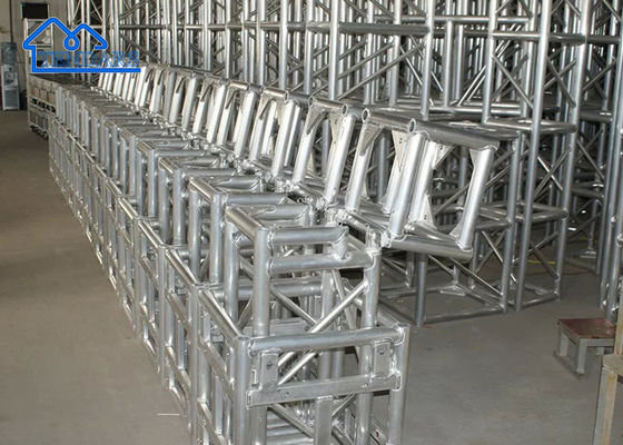 comprare 2.5m sezione di alluminio per palcoscenico tracciato di alluminio di forma quadrata per concerti fabbricazione online
