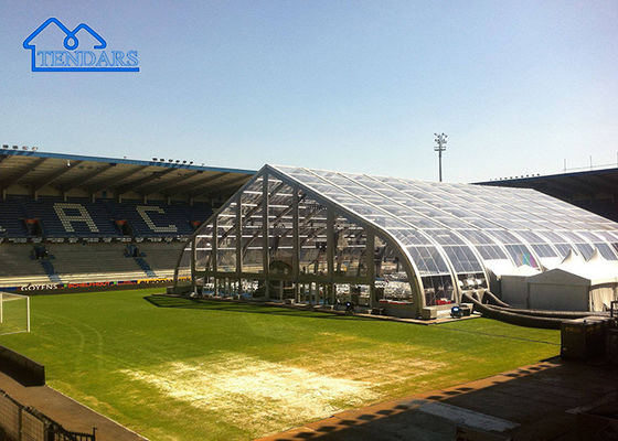 comprare Tende di lusso curve, alluminio PVC trasparente tenda per eventi per il matrimonio online manufacture