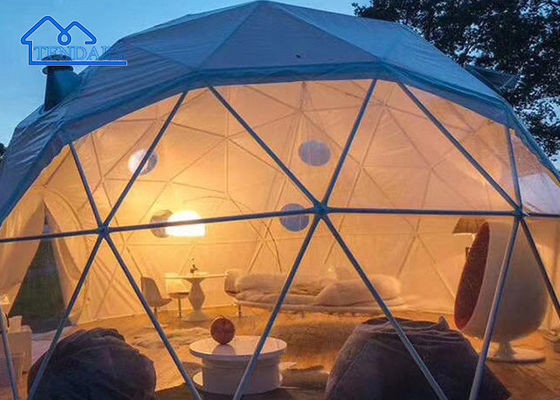 comprare Bianco Verde Glamping Tenda Hotel, Geodesica Cupola Tende impermeabile Eco Tenda Prezzo online manufacture