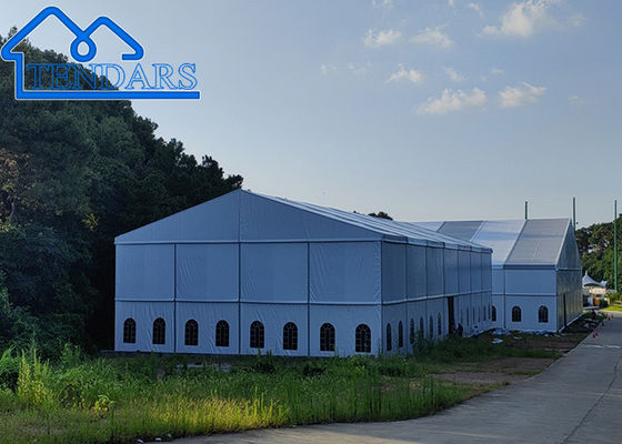 comprare 6061/T6 alluminio 6x6m tenda marciapiede resistente al fuoco canopy ancore pesanti per mostre commerciali fabbricazione online