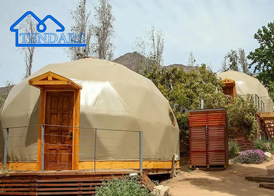 comprare 8m di diametro Igloo geodesica cupola struttura in acciaio tenda da campeggio cupola rotonda tenda glamping per fiera online manufacture
