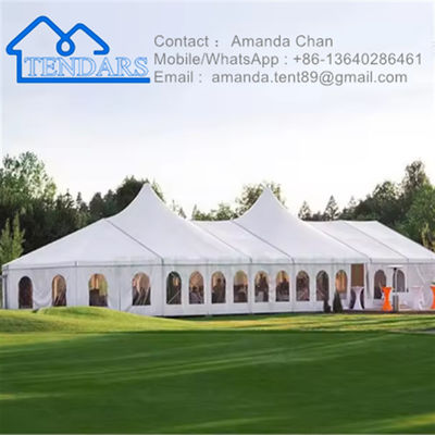comprare Forte Grande Bianco O Trasparente O fabbricazione su misura Bianco Marquee Matrimoniale Festa Tenda Evento Tenda Marquee fabbricazione online