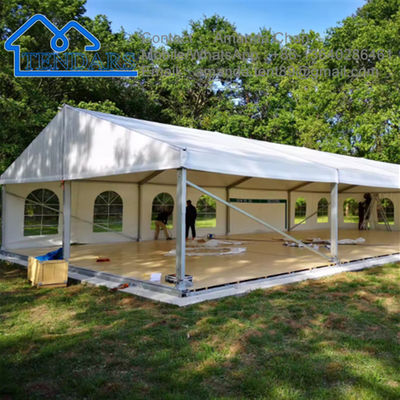 comprare Tenda foranea per eventi con tende ignifughe su misura per magazzino di stoccaggio con struttura in alluminio su misura fabbricazione online