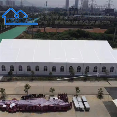 comprare Facile da installare grande magazzino customizzato tenda per magazzino per lo stoccaggio struttura commerciale esterna fabbricazione online