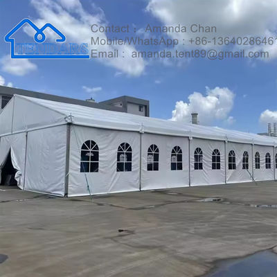 comprare Grande tenda di archiviazione in alluminio a prova di sole impermeabile, ignifugia, resistente al sole per magazzino temporaneo online manufacture