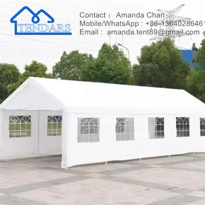 comprare Vendita di tenda da matrimonio bianca con pareti laterali online manufacture