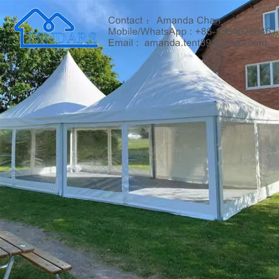 comprare all'ingrosso Canopy Custom Canopy Frame Aluminum Storage Tent White Party Tent Gazebo Canopy With Sidewalls online manufacture
