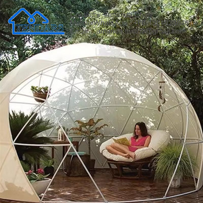 comprare Tenda per camera con cupola geodetica in tela trasparente commerciale per hotel per vacanze di grandi dimensioni all'aperto fabbricazione online