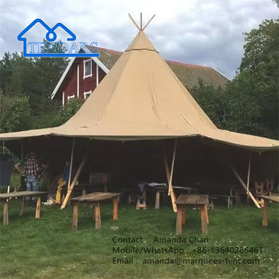 comprare Tenda da sposa all'aria aperta Tenda da sposa a legna calda Tenda da sposa per eventi di festa online manufacture