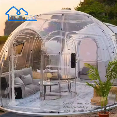 comprare Tenda a cupola in policarbonato Tenda a cupola prefabbricata trasparente per esterni online manufacture