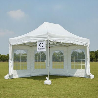 comprare Installazione rapida Tende di festa leggere Tende di festa di alluminio Cornice pop-up certificata CE Struttura portatile di tenda del mercato fabbricazione online