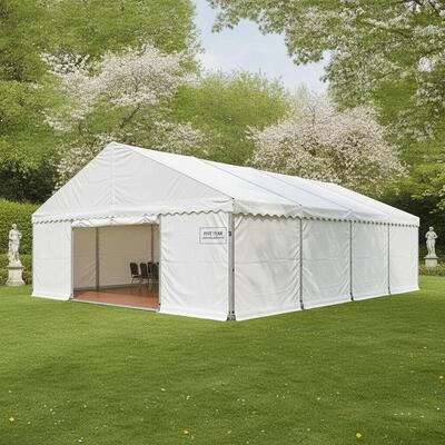 comprare Tenda per tendone per feste in PVC resistente ai raggi UV da 850 g/m², tessuto con doppio rivestimento, struttura europea per esterni di durata quinquennale fabbricazione online