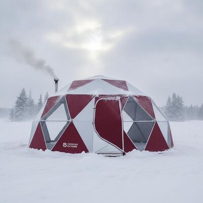 comprare Canadese Inverno estremo Isolato Tenda di festa Marquee Artico Resistente al freddo Triplice strato per il Canada Eventi all'aria aperta fabbricazione online