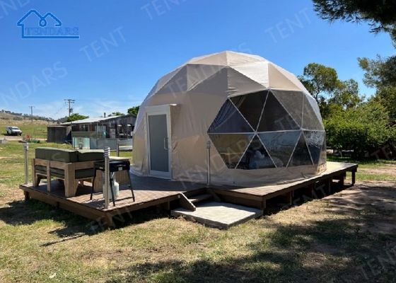 Romantico Eco Glamping Dome Tent, Geodesic Luxury Hotel Tent