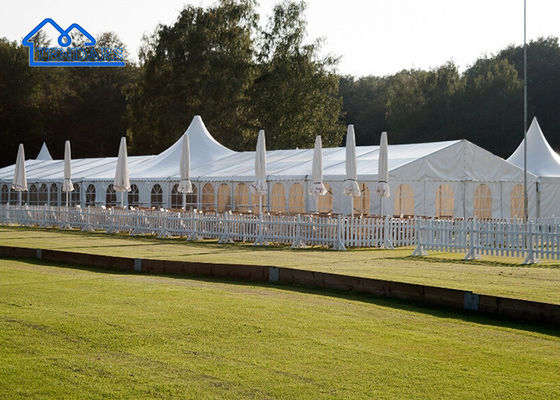 1000 persone 2000 posti grande matrimonio tenda marchiata telaio in alluminio banchetto trasparente top party evento baldacchino