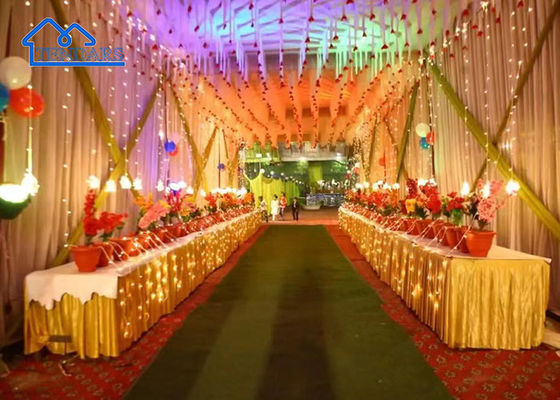 Customized Luxury Wedding Marquee Tent Acqueproof Outdoor Winter Function Event Canopy Structure Design