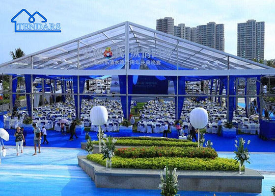 Tenda di marchiatura in PVC trasparente grande per cerimonia di nozze Evento di festival all'aperto Costo della marchiatura di nozze