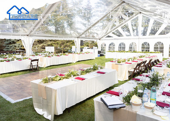 Tenda per tendone per matrimoni all'aperto in alluminio di installazione rapida di grandi dimensioni, evento per feste, 2000 persone, struttura a baldacchino