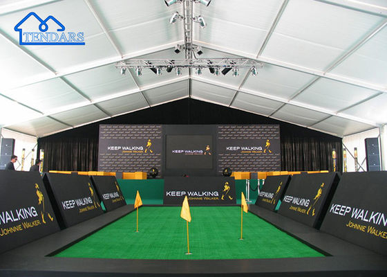 Grande sala festa in lega di alluminio personalizzata tenda commerciale con finestra in vendita