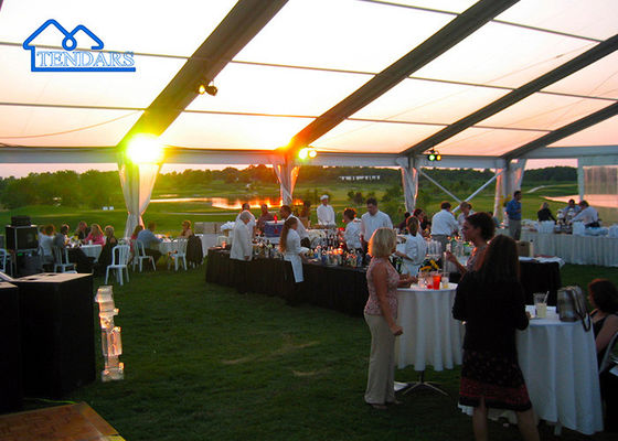 Tenda per tendone per eventi in PVC impermeabile personalizzata per esterni per riparo di stoccaggio industriale