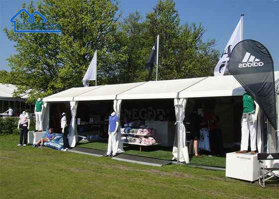 Grande capacità Elegante Bianco Festa di resistenza ai raggi UV Tenda per eventi all'aria aperta