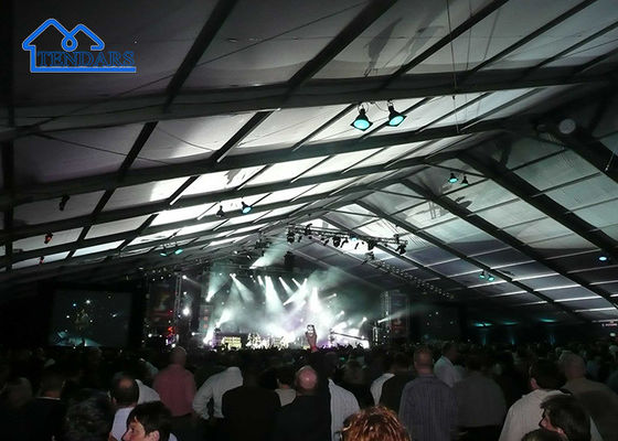 Tenda per tendone per eventi di celebrazione dell'anniversario Struttura impermeabile del baldacchino con telaio in alluminio in PVC