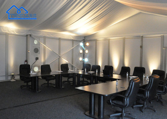 Festa di compleanno all'aria aperta Evento sportivo di lusso Marquette Tenda Struttura Tenda di stoccaggio in PVC