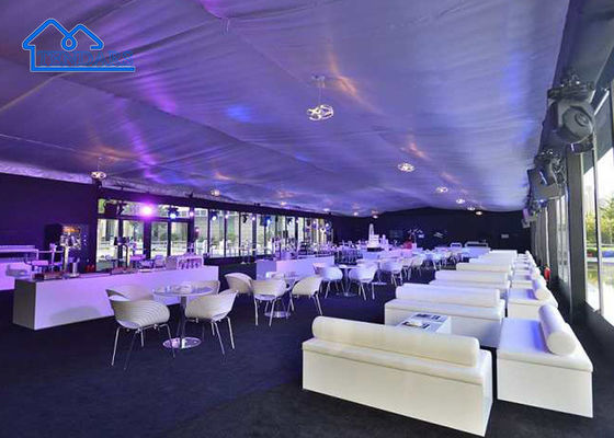 Tenda per tendone per eventi con campata trasparente per palco da concerto portatile per tendone per grandi eventi in lega di alluminio