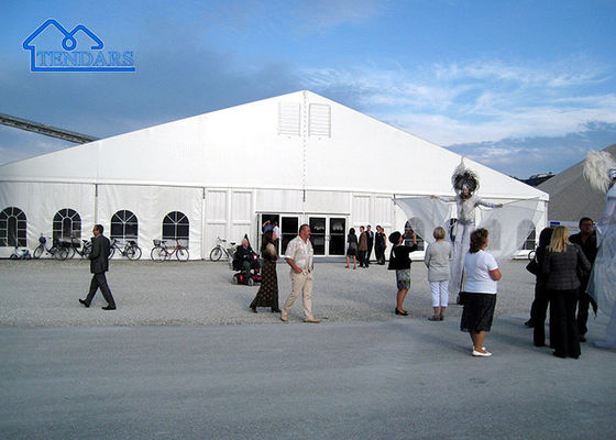 Tenda per feste bianca in PVC con struttura in alluminio, grande tenda per feste con struttura in alluminio, tenda per tendone per eventi, tenda per baldacchino più grande