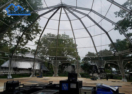 Acqua resistente, UV resistente, ignifugo Custom PVC Igloo Dome Sport Hall Tent