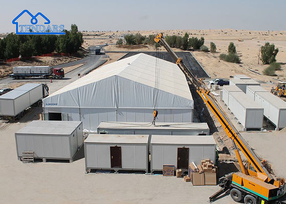 Tenda di magazzino per magazzini pesanti Tenda temporanea resistente al fuoco grande tenda di riparo