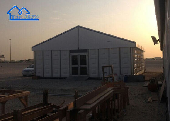 Tenda a prova di fuoco all'aperto Tenda temporanea per magazzino 4m altezza per lo stoccaggio industriale Tenda a forma Barata Marquee in vendita