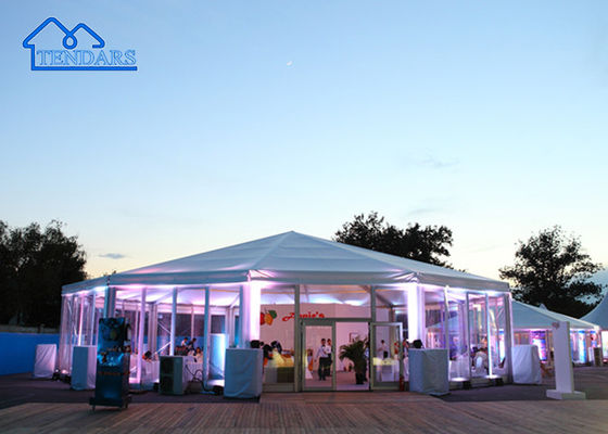 Tenda trasparente per l'aria aperta Tenda per feste Tenda in plastica trasparente di nylon in vendita