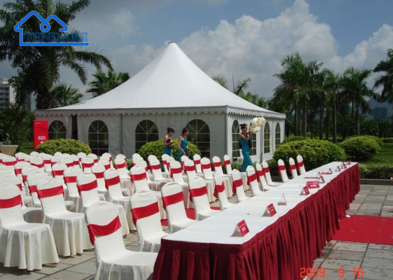 Acqua-proof / Fire-proof / Auto-pulizia In alluminio In telaio Evento di nozze Tenda pagoda in vendita