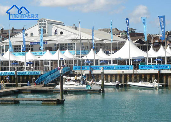 Tenda per tendone per eventi con pagoda in vetro personalizzato in alluminio, ristorante ed eventi per feste