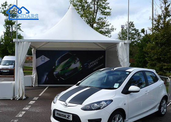 Può essere personalizzata Tenda a pianta alta Pagoda Tenda di struttura in alluminio per mostra di moda