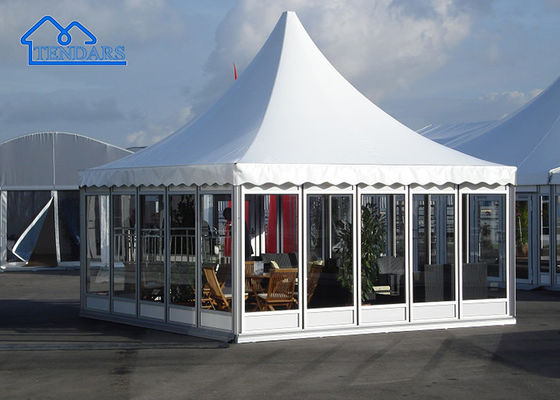Popolare stile taglia personalizzata per eventi di quattro stagioni festa tenda di pagoda in alluminio per il matrimonio