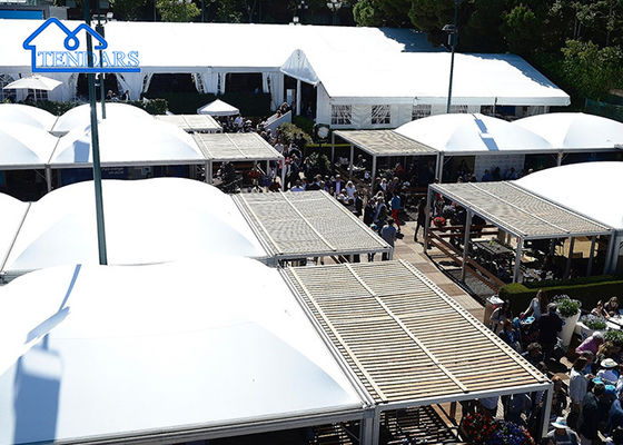 Grandi tende da evento in alluminio bianco, grigio, trasparente o personalizzato tenda da sport all'aperto