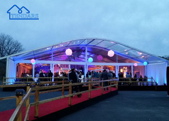 Tenda in alluminio a grande arco per il matrimonio in ristorante